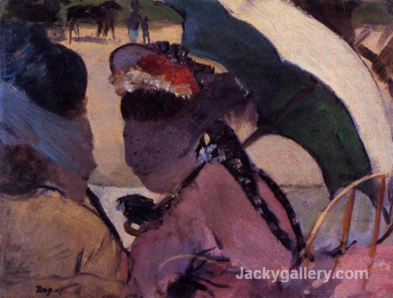 At the Races by Edgar Degas paintings reproduction
